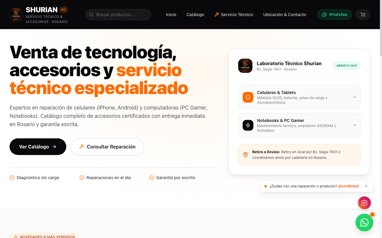 Shurian Store & Servicio Técnico
